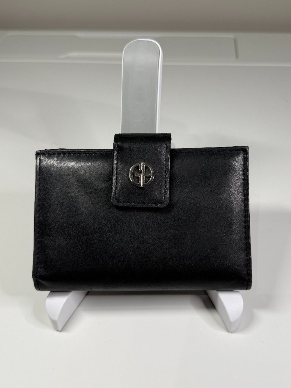 Giani Bernini Genuine Leather Wallet Black